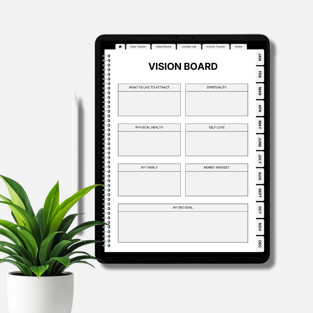 MY2026PROGRESS™ — 2026 Digital Planner & Goal System