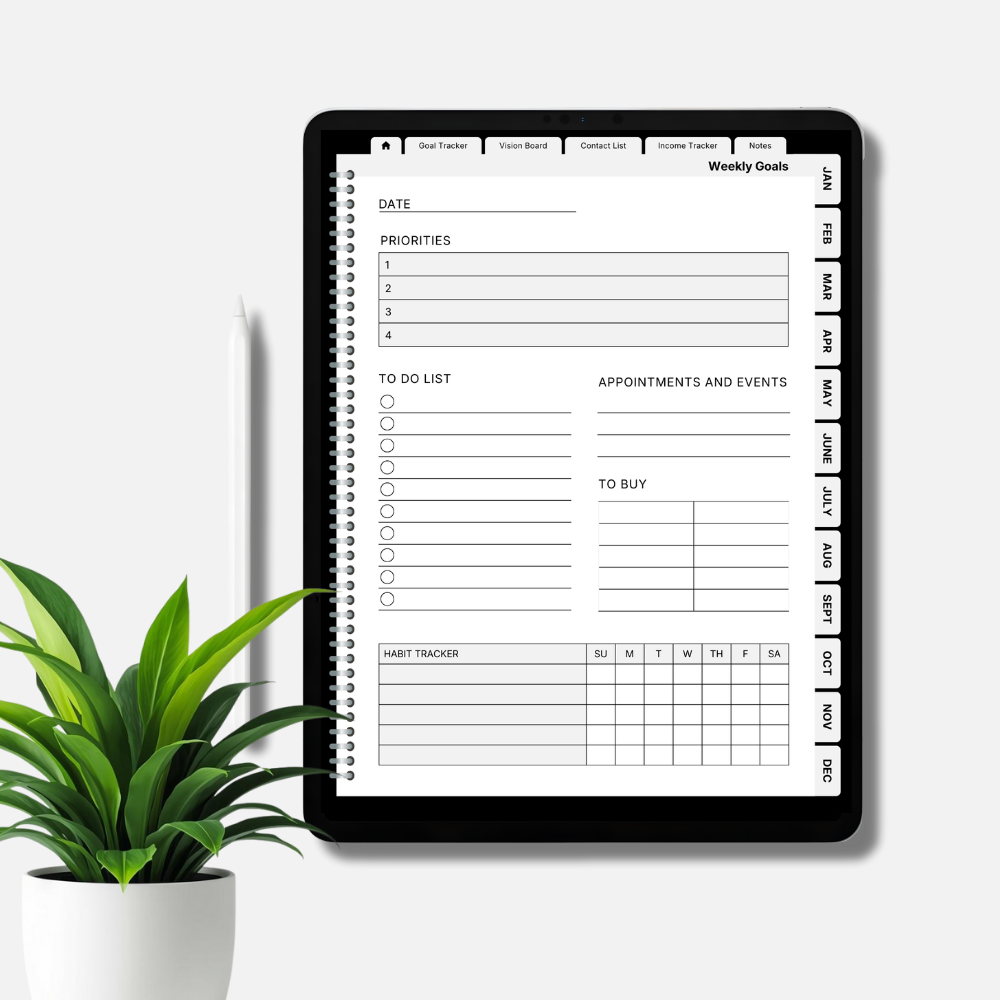 MY2026PROGRESS™ — 2026 Digital Planner & Goal System